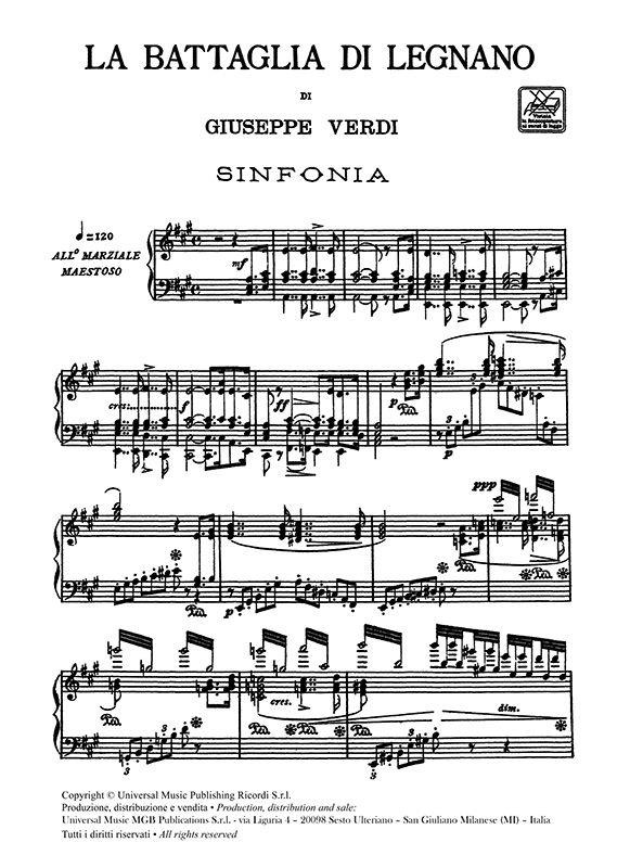 La battaglia di Legnano - Ed. Tradizionale - Opera Completa